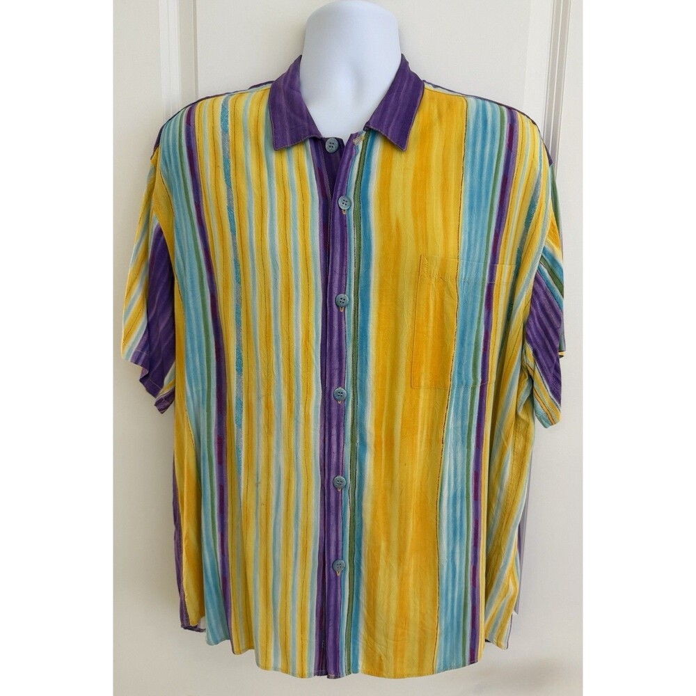 Jams World Vintage Men’s Hawaiian Aloha Shirt, XL, “Gypsy”, Great Condition